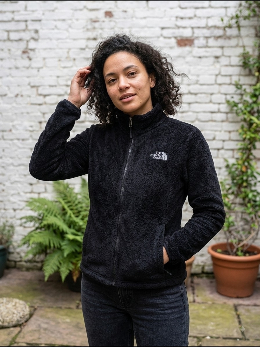 The North Face Osito Women's Fleece Jacket Street Casual Apres-Ski